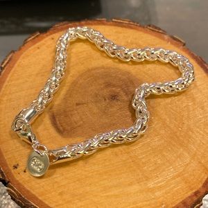 New Classic Silver Rope chain beacelet